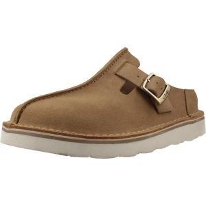 Buty CLARKS 26184168C Brązowy. Brązowe buty trekkingowe Clarks, ze skóry, bez zapięcia. Za 388,99 zł.