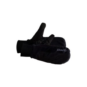 Rękawice Craft core insulate mitten. Czarne rękawiczki Craft, bez wzorów, z polaru. Za 207,50 zł.
