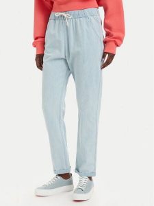 Roxy Spodnie dresowe Slow Swell ERJDP03309 Niebieski jasny Regular Fit. Niebieskie spodnie dresowe Roxy, s, bez wzorów, z bawełny. Za 259,99 zł.
