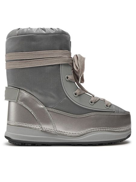 Bogner Śniegowce La Plagne 13 32447024 Srebrny. Szare buty zimowe Bogner, z materiału, bez obcasa, bez zapięcia. Za 719,99 zł.