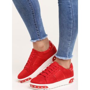 Czerwone Buty Sportowe Capricorn. Buty sportowe marki Born2be. Za 49,99 zł.