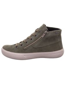 Legero Skórzane sneakersy "Fresh-Yerba" w kolorze zielonym rozmiar: 40. Zielone trampki Legero, bez wzorów, ze skóry, za kostkę, bez zapięcia. Za 276,71 zł.
