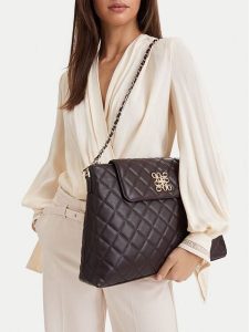 Nine West Torebka CEO-SILHOETTE STORY-LDA9387 Fioletowy. Fioletowe torebki klasyczne Nine West, bez wzorów, ze skóry, bez dodatków. Za 269,99 zł.