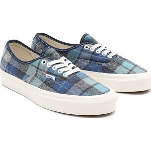 Vans Sneakersy "Authentic 44 DX" w kolorze niebiesko-turkusowym rozmiar: 38. Niebieskie trampki Vans, bez wzorów, bez zapięcia. Za 135,44 zł.