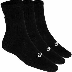 Skarpety Sportowe Asics Crew 3PPK Czarny. Białe skarpetki ASICS, bez wzorów. Za 49,00 zł.