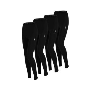 Legginsy termiczne, bielizna termoaktywna damska, 4 sztuki. Czarna legginsy XTREME, bez wzorów, z materiału. Za 358,45 zł.