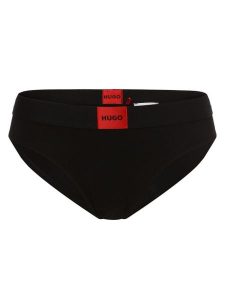 HUGO Figi Kobiety Dżersej czarny, XS. Czarne figi Hugo, bez wzorów, z dżerseju. Za 109,95 zł.