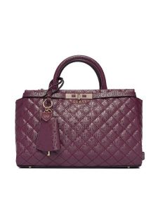 Guess Torebka Idra HWGG81 57060 Fioletowy. Fioletowe torebki klasyczne Guess, z aplikacjami, ze skóry, bez dodatków. Za 529,99 zł.