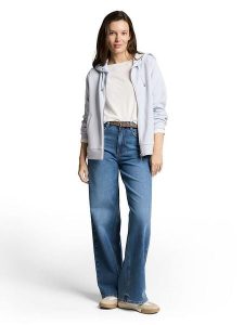 Tom Tailor Bluza w kolorze jasnoszarym rozmiar: M. Szare bluzy Tom Tailor, m, bez wzorów, bez kaptura. Za 124,11 zł.