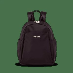 Mały Plecak Miejski Wings Rosella Black. Czarne plecaki WINGS. Za 159,90 zł.