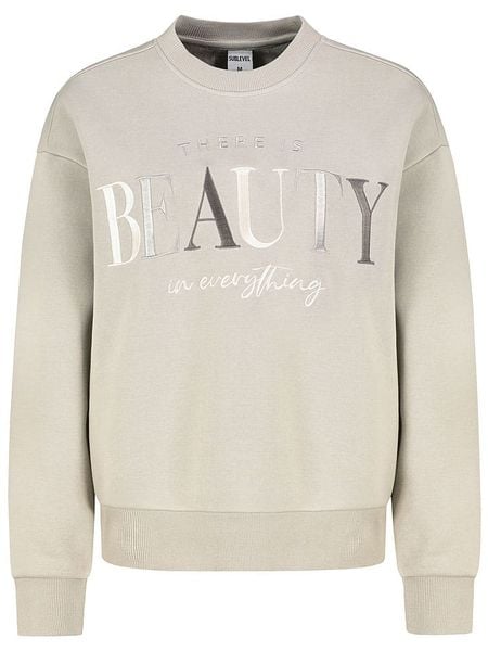 Sublevel Bluza "Elsa" w kolorze beżowym rozmiar: S. Brązowe bluzy Sublevel, s, bez wzorów, bez kaptura. Za 91,99 zł.