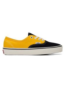 Vans Sneakersy w kolorze czarno-żółtym rozmiar: 43. Czarne trampki Vans, bez wzorów, bez zapięcia. Za 159,95 zł.