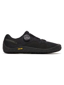 Merrell Buty barefoot "Vapor Glove 6 Boa" w kolorze czarnym rozmiar: 36. Czarne buty trekkingowe Merrell, z materiału, bez zapięcia. Za 224,95 zł.