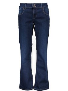 Pepe Jeans Dżinsy - Regular fit - w kolorze granatowym rozmiar: W28/L30. Niebieskie jeansy Pepe Jeans, z aplikacjami, z jeansu. Za 184,46 zł.