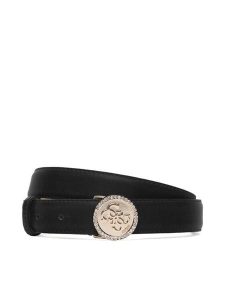 Guess Pasek Damski BW9494 P6425 Czarny. Czarne paski Guess, z aplikacjami, ze skóry. Za 234,99 zł.