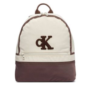 Plecak Calvin Klein Jeans. Brązowe plecaki Calvin Klein Jeans. Za 299,99 zł.