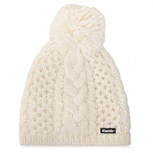Czapka zimowa damska Eisbar Afra Pompon wełna merino. Białe czapki Eisbar, bez wzorów, z wełny, sportowe. Za 128,99 zł.
