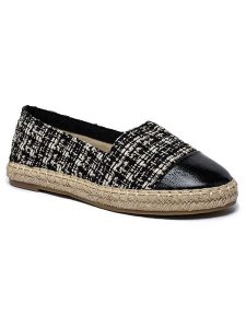 Foreverfolie Espadryle w kolorze czarnym rozmiar: 38. Czarne espadryle Foreverfolie, bez wzorów, bez obcasa. Za 82,64 zł.