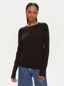 Calvin Klein Sweter K20K207575 Czarny Regular Fit. Czarne swetry klasyczne Calvin Klein, xs, z wełny, bez kołnierzyka. Za 449,99 zł.