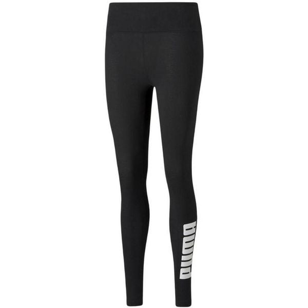Legginsy Damskie Logo Power. Czarne legginsy Puma, bez wzorów. Za 159,99 zł.