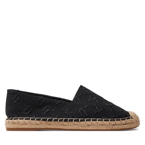 Espadryle KARL LAGERFELD. Czarne espadryle KARL LAGERFELD, bez wzorów, bez obcasa. Za 429,99 zł.