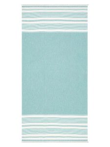 Egeria Chusta hammam "Pestemal" w kolorze turkusowo-kremowym rozmiar: 80x180 cm. Brązowe apaszki i chusty Egeria, bez wzorów, z bawełny. Za 26,99 zł.