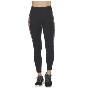 Legginsy Damskie Skechers. Czarne legginsy Skechers, bez wzorów. Za 205,99 zł.