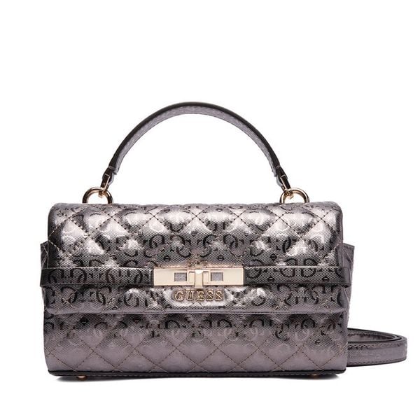 Torebka Guess. Szare torebki klasyczne Guess, z aplikacjami, bez dodatków. Za 509,99 zł.