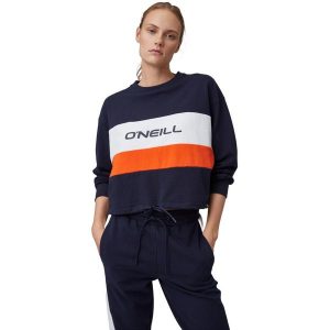 Bluza O'Neill LW Athleisure Crew, Kobiety. Niebieskie bluzy O'Neill, xl, bez wzorów, z bawełny, bez kaptura. Za 290,00 zł.