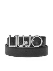 Liu Jo Pasek Damski Ecs Hips Belt 3Cm AA5234 E0054 Czarny. Czarne paski Liu Jo, bez wzorów, ze skóry. Za 179,99 zł.