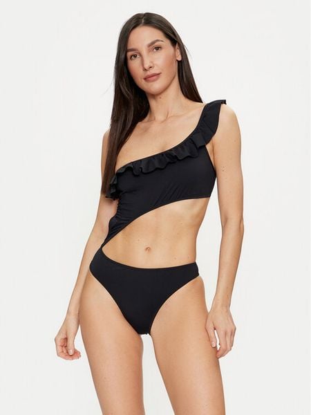 United Colors Of Benetton Strój kąpielowy 3P5H5I01H Czarny. Czarne stroje jednoczęściowe United Colors of Benetton, bez wzorów, z syntetyku. Za 219,99 zł.