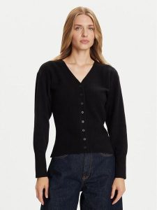 Vero Moda Kardigan Saba 10334777 Czarny Regular Fit. Czarne kardigany Vero Moda, z syntetyku. Za 209,99 zł.