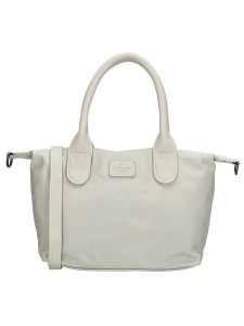 Charm Torebka "Buckingham Mono" w kolorze białym - 30 x 20 x 11 cm rozmiar: onesize. Białe torebki klasyczne Charm, bez wzorów, z materiału, przez ramię, bez dodatków. Za 86,99 zł.