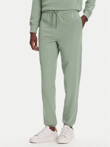Gant Spodnie dresowe Shield 4200500 Zielony Regular Fit. Zielone spodnie dresowe GANT, xs, bez wzorów, z bawełny. Za 419,99 zł.