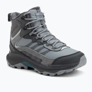 Buty trekkingowe damskie Merrell Speed Strike 2 Thermo Mid. Szare buty trekkingowe Merrell, bez zapięcia. Za 379,99 zł.