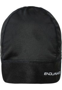 Czapka do biegania Endurance Warwick. Czarne czapki ENDURANCE, bez wzorów, z elastanu, sportowe. Za 115,00 zł.