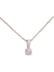 ATELIER DU DIAMANT Złota zawieszka "Mon Diamant GM" z diamentem rozmiar: onesize. Szare zawieszki ATELIER DU DIAMANT, z diamentem, złote. Za 1 130,99 zł.