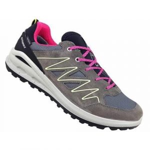 Buty trekkingowe damskie Grisport 15111V24G. Szare buty trekkingowe Grisport, z gumy, bez zapięcia. Za 357,00 zł.