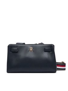 Tommy Hilfiger Torebka Th Joy Crossover Corp AW0AW19316 Granatowy. Niebieskie listonoszki TOMMY HILFIGER, bez wzorów, ze skóry, bez dodatków. Za 489,99 zł.