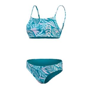 Strój kąpielowy dwuczęściowy damski Speedo Allover. Białe bikini Speedo, bez wzorów. Za 189,99 zł.