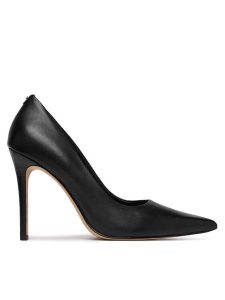 MICHAEL Michael Kors Szpilki Elyse High Pump 40R6EYHP1L Czarny. Czarne szpilki MICHAEL Michael Kors, bez wzorów, ze skóry, bez obcasa. Za 659,99 zł.