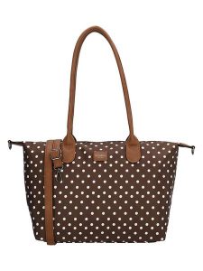 Charm Shopper bag "Buckingham" w kolorze brązowym - 42 x 25 x 15 cm rozmiar: onesize. Brązowe shopper bag Charm, bez wzorów, z materiału, na ramię, bez dodatków. Za 82,99 zł.