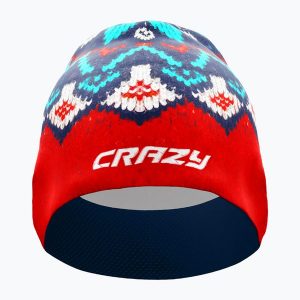 Czapka do biegania damska Crazy Spire. Czerwone czapki Crazy, bez wzorów, z materiału, sportowe. Za 139,99 zł.