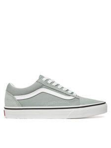 Vans Tenisówki Old Skool Szary. Szare trampki Vans, bez wzorów, ze skóry, bez zapięcia. Za 219,99 zł.