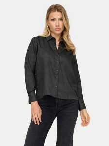 ONLY Koszula Lulu 15320864 Szary Regular Fit. Szare koszule ONLY, m, bez wzorów, z syntetyku, bez kołnierzyka, bez ramiączek. Za 79,99 zł.
