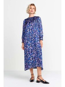 Rich & Royal Sukienka w kolorze niebieskim rozmiar: 38. Niebieskie sukienki Rich & Royal, bez wzorów, z wiskozy, bez kołnierzyka, bez ramiączek, maxi. Za 289,88 zł.