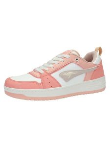 Kangaroos Sneakersy "K-Top Juna" w kolorze jasnoróżowo-białym rozmiar: 39. Białe trampki KangaROOS, bez wzorów, bez zapięcia. Za 166,88 zł.