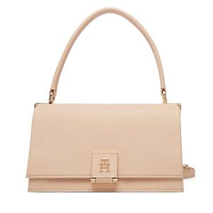 Torebka Tommy Hilfiger. Czerwone torebki klasyczne TOMMY HILFIGER, bez wzorów, bez dodatków. Za 649,99 zł.