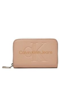 Calvin Klein Jeans Portfel Zip Around Mono K60K612255 Kolorowy. Portfele Calvin Klein Jeans, bez wzorów, z jeansu. Za 129,99 zł.