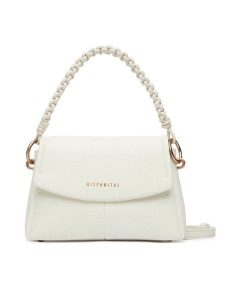 Hispanitas Torebka BV264536 Kremowy. Białe torebki klasyczne Hispanitas, bez wzorów, ze skóry, bez dodatków. Za 439,99 zł.